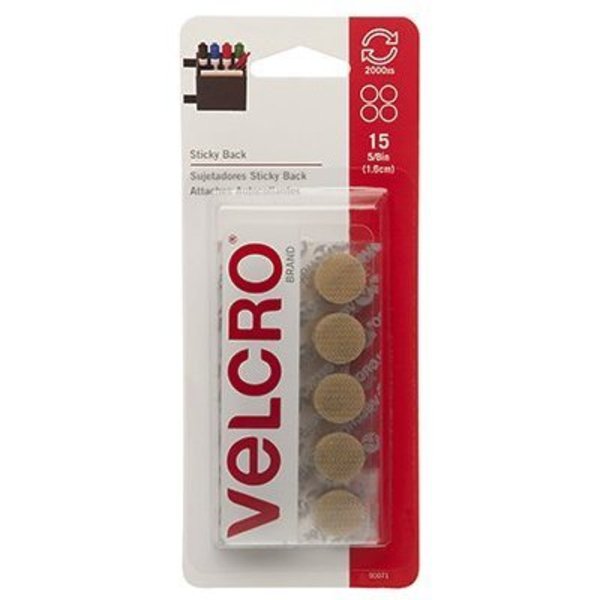 Velcro Brand 58 BGE Hook And Loop Coin 90071